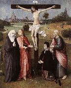 BOSCH, Hieronymus Crucifixion with a Donor  hgkl France oil painting artist